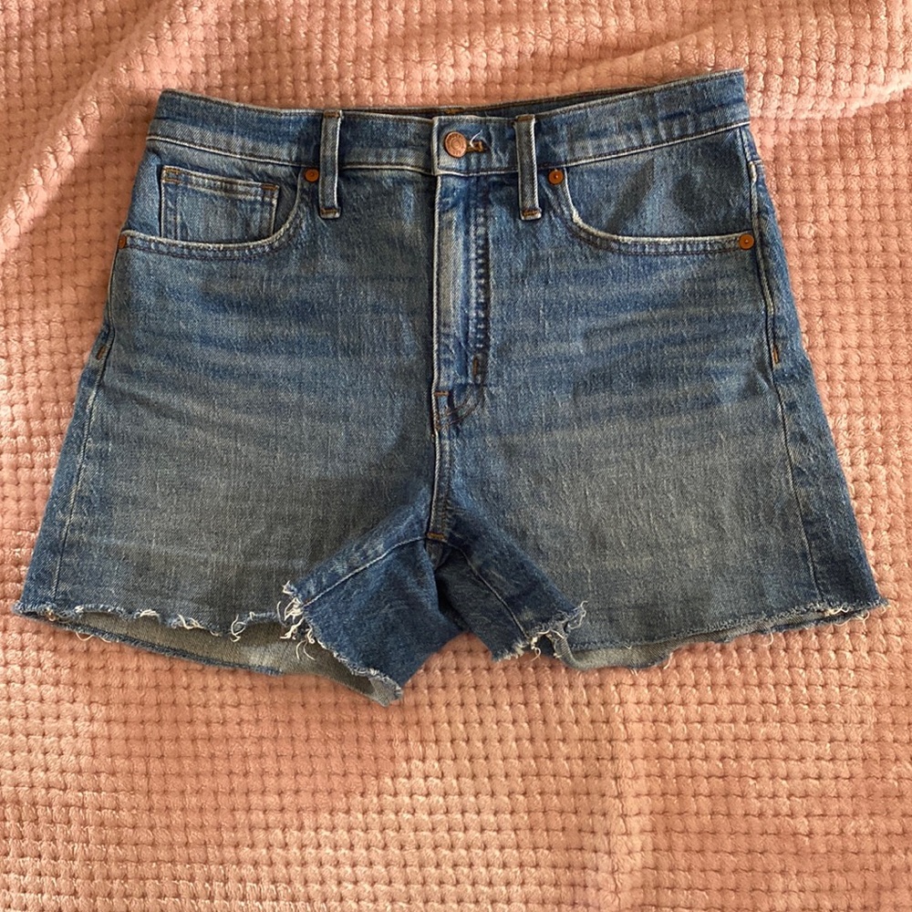 Madewell High Rise Denim Shorts